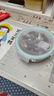 拜杰高硼硅玻璃飯盒上班族飯盒微波爐冰箱保鮮盒 圓形650ml 曬單實(shí)拍圖