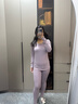杉杉【純棉抗靜電】保暖內衣女士25年新品圓領(lǐng)棉毛衫打底秋衣秋褲套裝 曬單實(shí)拍圖
