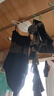 樂(lè)雅池拉丁舞服裝女童2025春夏新款練功服兒童演出服表演服高級(jí)感 黑色 160cm 80 曬單實(shí)拍圖