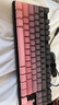 惠普（HP）GK200機械鍵盤(pán)有線(xiàn)辦公游戲鍵盤(pán) 20種背光燈效 87鍵電競鍵盤(pán)鼠標套裝電腦外設鍵鼠 側刻黑莓粉【茶軸】白光 曬單實(shí)拍圖