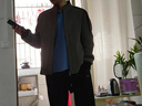 nasawassup正品牌奢侈男士高端羊毛衫外套秋冬季中年爸爸保暖休閑上衣 高檔灰咖色【現(xiàn)貨速達(dá)】 XL 【建議130-145斤】 曬單實拍圖