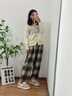 樸西雪糯冬季保暖女士包跟棉鞋產(chǎn)后孕婦防寒月子鞋 淺米灰 40-41 曬單實(shí)拍圖