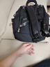 十月結晶媽咪包奶爸上班旅行雙肩包多功能大容量母嬰包時(shí)尚背包 鋯石黑 曬單實(shí)拍圖