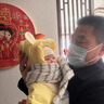 G.DUCKKIDS小黃鴨新生嬰兒羽絨服連體衣冬季男寶寶衣服冬裝幼兒白鴨絨外出服 明黃色 80 7-11月(建議寶寶75-85cm) 曬單實(shí)拍圖