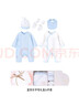 英氏（YEEHOO）嬰兒衣服新生兒衣服滿(mǎn)月見(jiàn)面禮百天禮盒禮物高檔3-6個(gè)月 曬單實(shí)拍圖