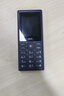 HMD101 4G全網(wǎng)通 傳承諾基亞經(jīng)典 雙卡雙待 直板大按鍵大字體學(xué)生老人功能機備用AI手機 深藍色 曬單實(shí)拍圖