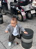 基諾浦 寶寶學(xué)步鞋 春秋男女兒童運動(dòng)透氣童鞋 嬰兒透氣機能鞋GB2230 羽毛白/奶糖米/牛津藍/仙果綠 19.5 120mm 適合腳長(cháng)116-124mm 曬單實(shí)拍圖