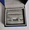 銀千惠耳釘女士999足銀愛(ài)心時(shí)尚耳墜氣質(zhì)耳飾情人節生日禮物送女友老婆 摯愛(ài)耳釘 精美禮盒 曬單實(shí)拍圖