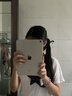 木丁丁新中式假發(fā)辮馬尾女輕國風(fēng)馬尾假發(fā)抓夾古風(fēng)漢服旗袍編發(fā)側馬尾辮 麻花發(fā)簪微卷發(fā)【棕黑色】 曬單實(shí)拍圖