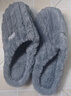 潔麗雅棉拖鞋男士秋冬季厚底保暖家居室內(nèi)情侶毛絨拖鞋男冬天居家棉鞋女 灰色 42-43 【適合41-42碼】 曬單實拍圖