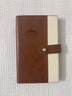 嘉然恒 筆記本本子A6新款搭扣商務(wù)可拆卸活頁(yè)記事本工作辦公會(huì )議記錄本簡(jiǎn)約創(chuàng  )意皮面手賬本定制logo 棕色 曬單實(shí)拍圖
