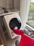 松下（Panasonic）【國家補貼20%】大海豹洗衣機帶烘干洗烘一體機全自動(dòng)滾筒洗衣機溫水泡沫凈內衣家用10公斤烘干機 XQG100-CD3AB 曬單實(shí)拍圖