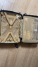新秀麗（Samsonite）行李箱20英寸拉桿箱時(shí)尚豎條紋旅行箱包黑色GU9密碼登機箱 曬單實(shí)拍圖