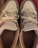 Jordan男休閑鞋喬丹象牙灰配色AJ1 JORDAN 1運動(dòng)鞋553558-169灰白40 曬單實(shí)拍圖