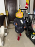 巴拉巴拉【奧特曼IP】男童羽絨服冬裝連帽外套防風(fēng)防水透濕保暖潮 黑色調00499-灰鴨絨 110cm 充絨量89g 曬單實(shí)拍圖