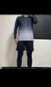 維多利亞旅行者跑步運動(dòng)套裝男秋冬速干緊身衣籃球服健身服T恤羽毛球服四件套 曬單實(shí)拍圖