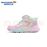 Skechers斯凱奇女孩女童秋冬季加絨冬靴百搭舒適雪地靴319254L 曬單實(shí)拍圖