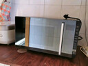 美的（Midea）微碳系列微波爐家用微烤一體機不銹鋼內膽一級能效平板23升解凍解熱PC23M8 曬單實(shí)拍圖