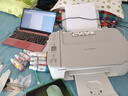 佳能（Canon） TS3480彩色噴墨打印機家用辦公打印復印掃描一體機無(wú)線(xiàn)小型學(xué)生作業(yè) TS3480 白色款【手機+電腦+遠程無(wú)線(xiàn)打印】 套餐二：主機+大容量連噴加墨+4瓶黑彩墨水 曬單實(shí)拍圖