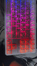 英菲克（INPHIC）K87無(wú)線(xiàn)機械鍵盤(pán)有線(xiàn)藍牙三模gasket客制化滿(mǎn)填充側刻HIFI游戲電競辦公全鍵熱插拔等 等高線(xiàn)黑金軸 曬單實(shí)拍圖