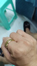 颯雅 金砂戒指男潮流食指單身歐美烏金男戒小眾男士指環(huán)時尚飾品戒子 國標21號 【金色】 曬單實拍圖