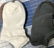 棉小念襪子男士短襪夏季薄款100%純棉10A抗菌防臭網(wǎng)眼透氣低幫短筒6雙裝 曬單實(shí)拍圖