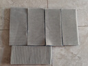 麥舒特過(guò)濾棉魚(yú)缸專(zhuān)用高密度凈化魚(yú)池生化棉海綿魔毯過(guò)濾器材料8d可裁剪 長(cháng)50cm寬11cm厚2cm 2片 曬單實(shí)拍圖
