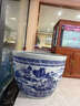 萬(wàn)益宏景德鎮青花瓷大口徑陶瓷魚(yú)缸睡蓮荷花盆缸室外大號特大號庭院水缸 直徑65高43厘米 曬單實(shí)拍圖