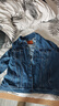 Levi's李維斯情侶同款美式經(jīng)典復古休閑時(shí)尚潮牌修身牛仔夾克外套 中藍色 XL 曬單實(shí)拍圖
