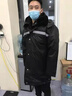 雙面刃防風(fēng)防雨多功能防寒棉服物業(yè)保安工作服裝反光條棉衣冷庫加厚棉襖 升級款121多功能棉服-中長(cháng)款 XL (175) 曬單實(shí)拍圖