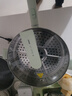 美的（Midea）電炒鍋 電蒸鍋 電火鍋 電煮鍋電鍋一體多功能鍋1-2-3-4個(gè)人用炒菜鍋 4升大容量電熱鍋 炒菜電炒鍋 4L 【28cm大口徑深鍋 配蒸籠】HGE2815 曬單實(shí)拍圖