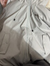 F426【趙露思許妍同款】90絨加厚大毛領(lǐng)工裝派克連帽羽絨服 白灰色 M 曬單實(shí)拍圖