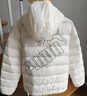 彪馬新款兒童羽絨服連帽 奶白10501 150  曬單實(shí)拍圖