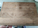 京東京造 菜板 砧案板切菜實(shí)木家用食品接觸級【整木黑金檀】 40*28*2.5cm 曬單實(shí)拍圖