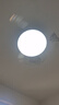 美的（Midea）風(fēng)扇燈餐廳吊扇燈led臥室燈隱形扇葉遙控三防燈具熟睡風(fēng)包安裝 曬單實(shí)拍圖