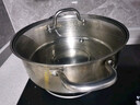 榮事達（Royalstar）火鍋專(zhuān)用鍋304不銹鋼火鍋湯鍋清湯盆燃氣電磁爐通用30cm 曬單實(shí)拍圖