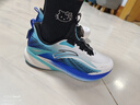 安踏兒童運動(dòng)鞋男女大童跑步鞋25年秋冬季新款駭浪4密網(wǎng)緩震專(zhuān)業(yè)跑鞋 【男童】白/競技藍/電光靛藍色-8 37 曬單實(shí)拍圖