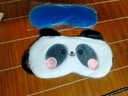 京川旭睡眠眼罩遮光睡覺(jué)專(zhuān)用冰袋可愛(ài)卡通保暖毛絨冬季緩解眼睛疲勞熊貓 可愛(ài)熊貓眼罩【送冰袋】 曬單實(shí)拍圖