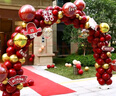 韓貓 結婚氣球拱門(mén)支架訂婚大門(mén)口開(kāi)業(yè)慶典活動(dòng)婚房布置裝飾酒店婚禮 郎才女貌氣球拱門(mén) 曬單實(shí)拍圖