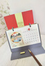 白校長(cháng)2026年浮雕臺歷桌面擺件倒計時(shí)日歷記事本月歷商務(wù)辦公自律打卡本年歷定制錦繡中華天地蓋-平板款 曬單實(shí)拍圖