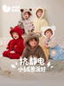 迷你巴拉（minibala）【抗靜電】嬰兒衣服寶寶保暖珊瑚絨萌趣造型連體衣爬服 曬單實(shí)拍圖