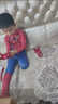 凌卡戚蜘蛛俠衣服兒童連體緊身衣男孩玩具男童套裝表演萬(wàn)圣節COS服 新款蜘蛛+頭套 140碼(身高130-140cm) 曬單實(shí)拍圖