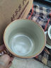金鑲玉仿宋汝窯茶杯 陶瓷帶過(guò)濾茶水杯馬克杯辦公家用泡茶具 纏枝蓮青花 曬單實(shí)拍圖