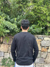 甪澈長(cháng)袖t恤男士重磅純棉秋季單穿衣服男裝新疆棉圓領(lǐng)打底衫白色T恤男 組合1.黑色+白色 重磅純棉  XL 建議體重 130-145斤 曬單實(shí)拍圖