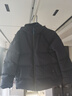哈吉斯（HAZZYS）男裝 冬款男士外套【張晚意明星同款】三防/鵝絨面包服羽絨服男 藏青色NV XL （180/100A 50） 曬單實(shí)拍圖