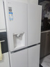 LG506升十字四門自動制冰機冰箱風(fēng)冷無霜智能電腦控溫節(jié)能凈味保鮮變溫變頻壓縮機超薄 F544MEH62D 【新品冰趣制冰系列】F544MEH62D精華白 曬單實拍圖