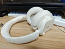 漫步者（EDIFIER）【重磅旗艦新品|藍牙V5.4】Fit900NB小金標真無線主動降噪頭戴式藍牙耳機長續(xù)航游戲音樂耳麥禮物 云巖白+QQ音樂 曬單實拍圖