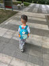 Vnine City香港第九城堡 幼兒園寶寶防走失背包3-6周歲兒童書(shū)包男女孩卡通可愛(ài)戶外出游小包包 CS2BV3968C藍(lán)綠恐龍 曬單實(shí)拍圖