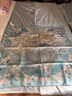 愛(ài)馬仕（HERMES）24年新款 旗艦游輪圖案 真絲方巾絲巾 90×90cm 節日送禮 藍色H004091S 09 曬單實(shí)拍圖