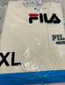斐樂(lè )（FILA）官方男子加絨保暖衛衣秋冬季時(shí)尚休閑簡(jiǎn)約圓領(lǐng)套頭衫長(cháng)袖上衣男裝 【加絨】蒸汽白-IV XL 曬單實(shí)拍圖